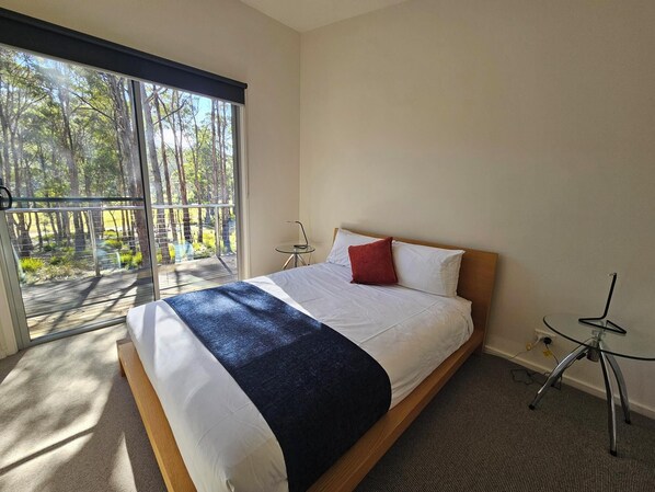 Blackout curtains, bed sheets