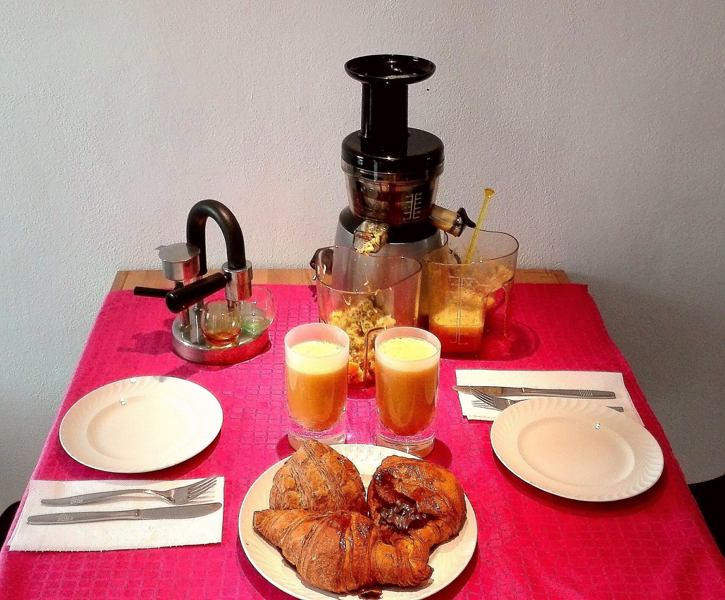 Petit déjeuner compris