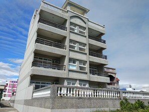 Overnatningsstedets facade