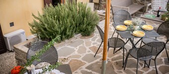 3BR-3BA apt, walk to downtown Cortona, with airco, wifi and amazing view