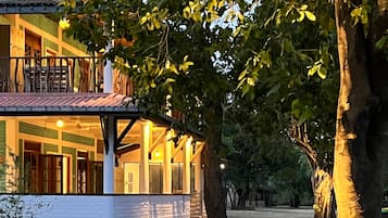 Front of property – evening/night