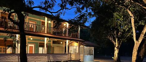 Front of property – evening/night