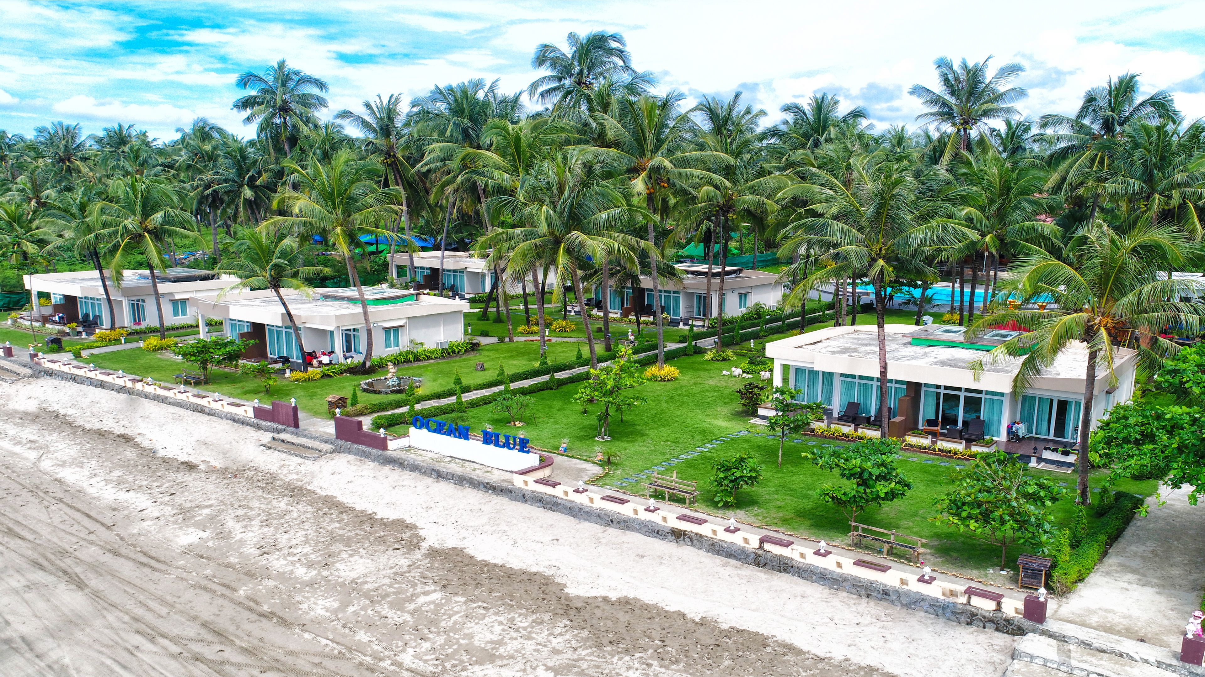 Private beach nearby