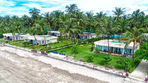 附近的私人海灘