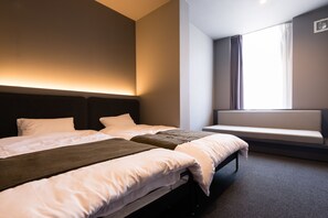 雙床房 | 免費無線上網、床單