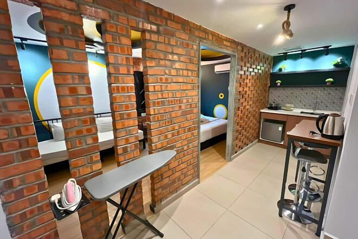 Desk, iron/ironing board, free WiFi