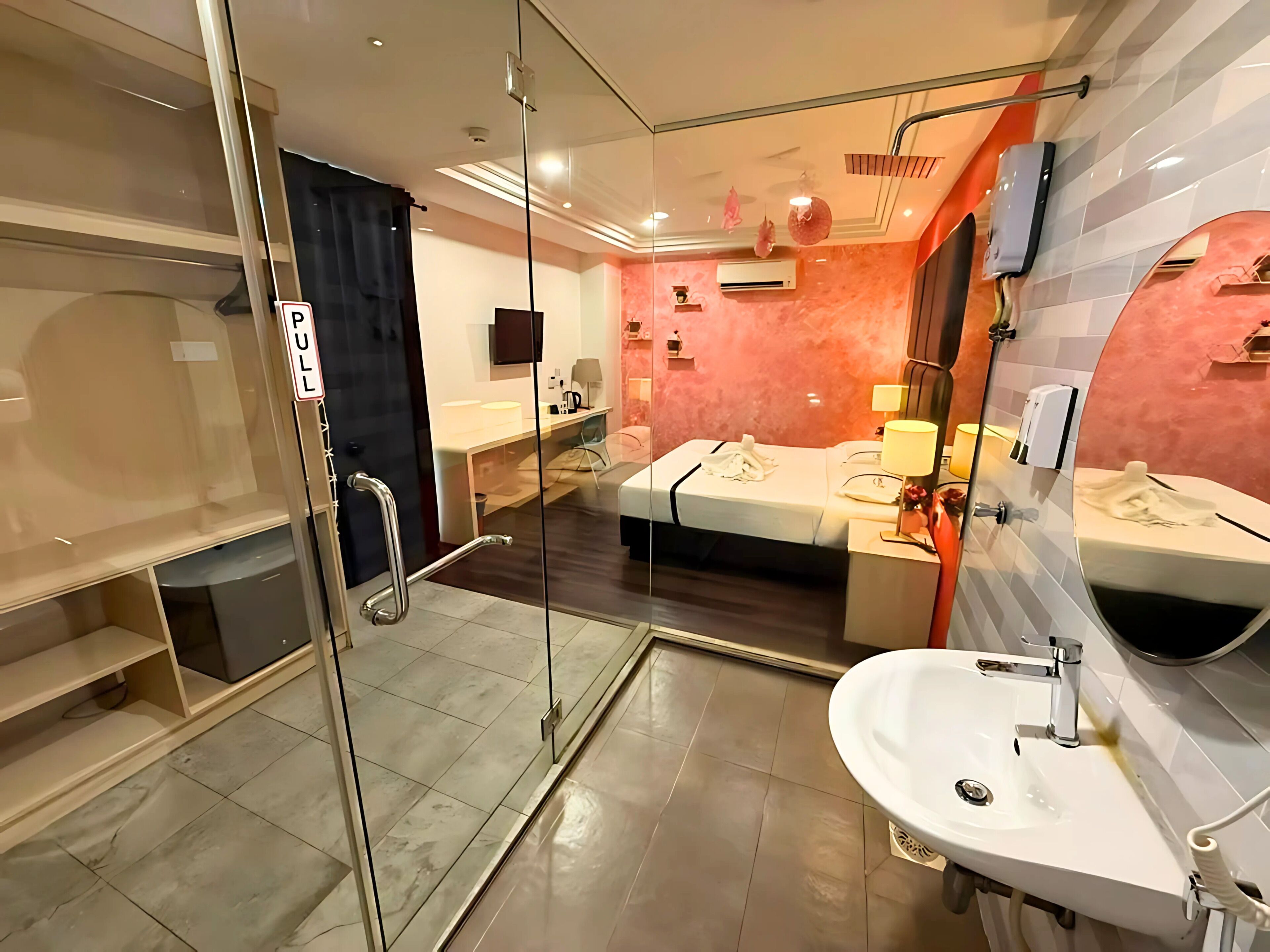 Desk, iron/ironing board, free WiFi