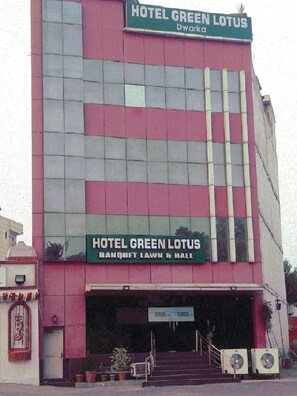 Voorkant van accommodatie