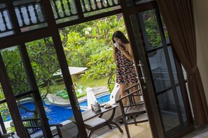 Vista desde la propiedad