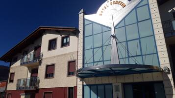 Fassade der Unterkunft