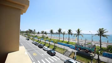 Deluxe Quadruple Room, 2 Queen Beds, Balcony, Ocean View | Balcony view