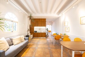 Sala de estar en el lobby