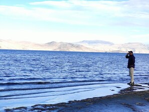 View from property - Tsomoriri Inn (Leh)