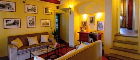 Sitteområde i lobbyen