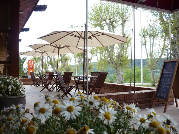 Terrace/patio - Hotel Estel (Berga)