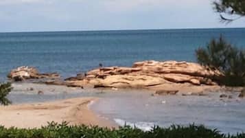 Una spiaggia nelle vicinanze