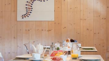 Daily buffet breakfast (EUR 12 per person)
