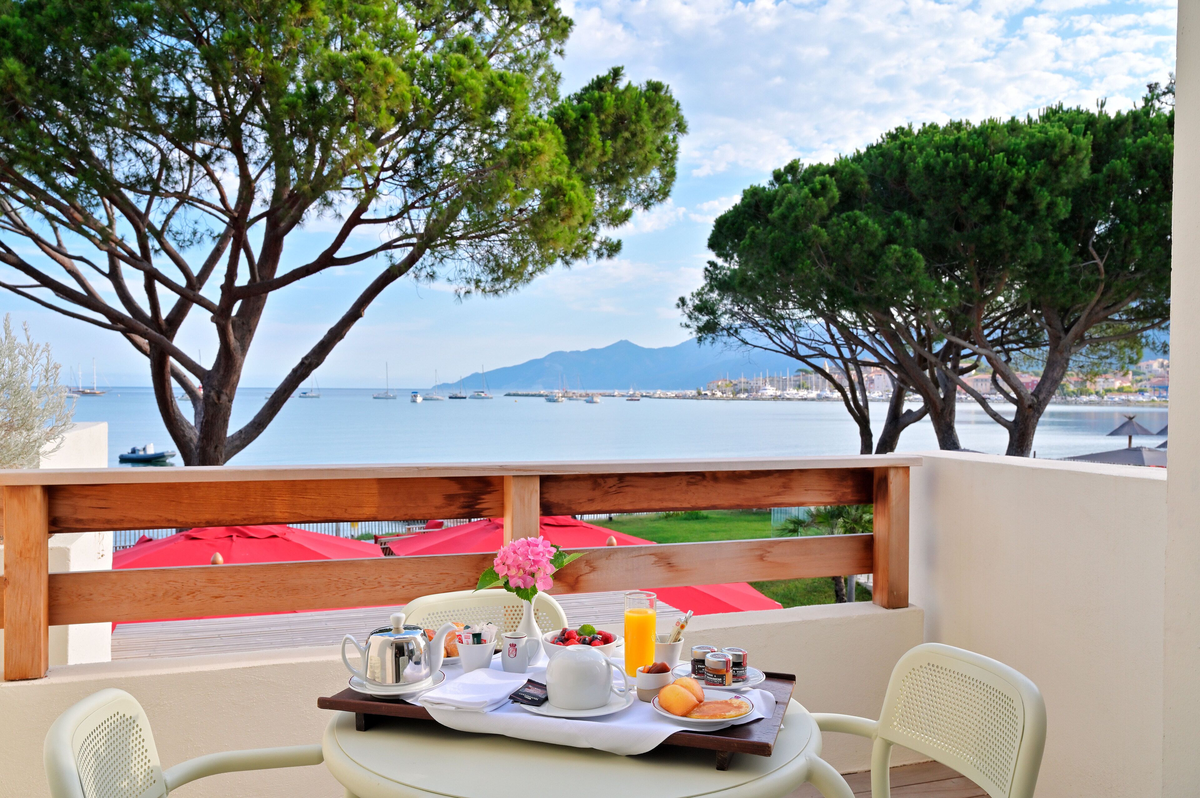 Vue depuis le balcon