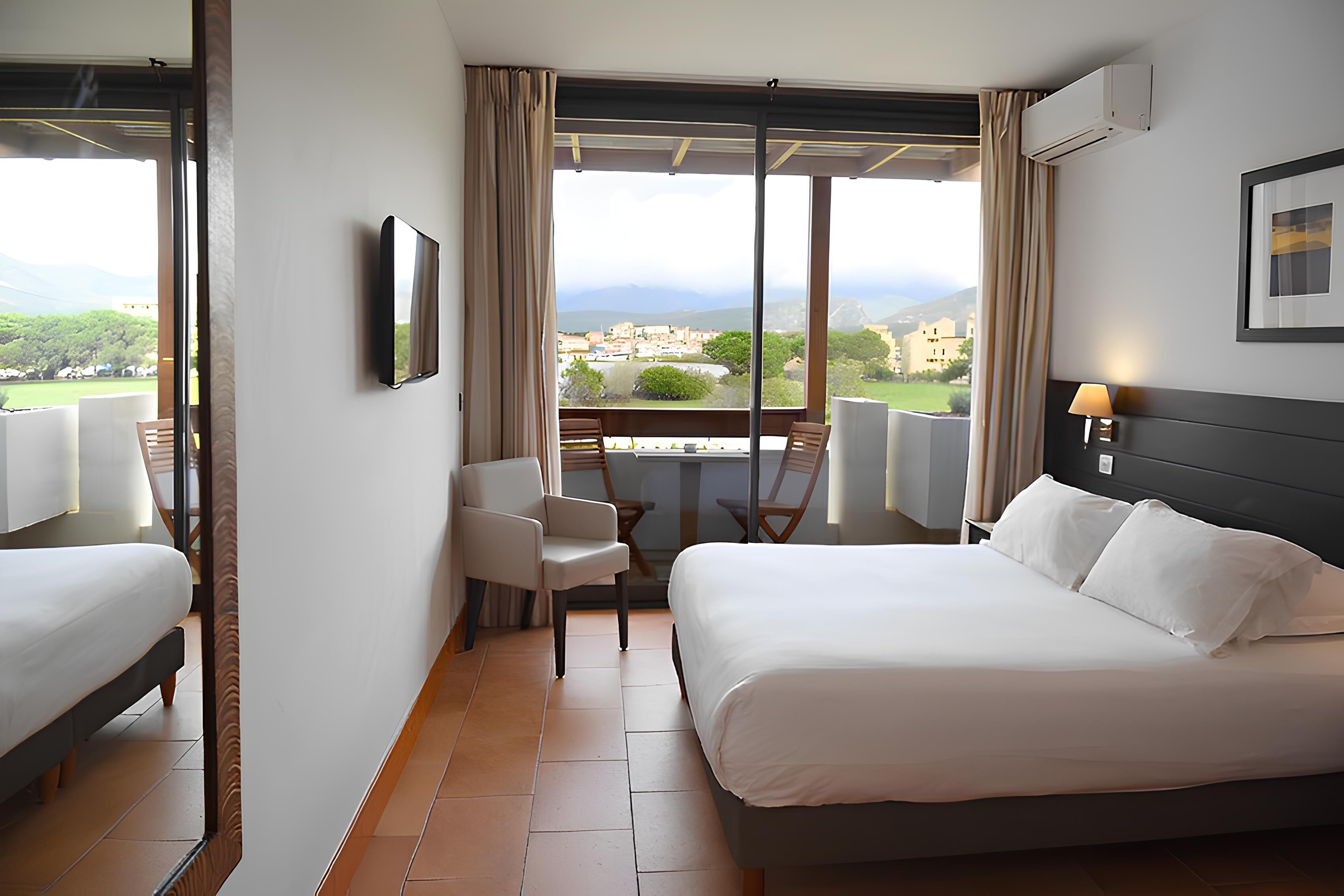 side sea balcony room | minibar, in-room safe, individually decorated, laptop workspace