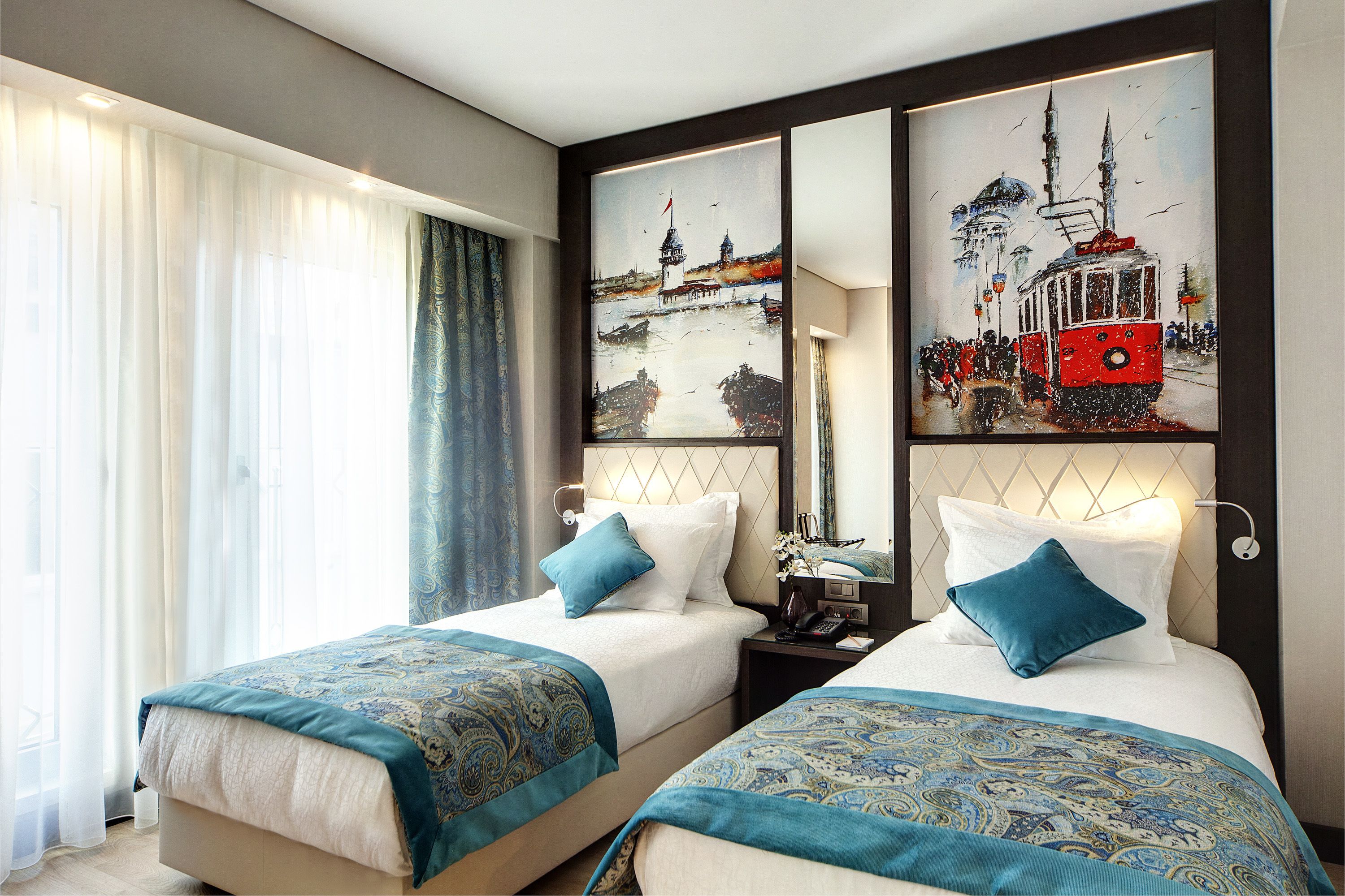 standard twin room | 1 bedroom, premium bedding, free minibar items, in-room safe