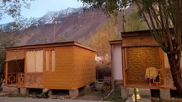 Fassade der Unterkunft