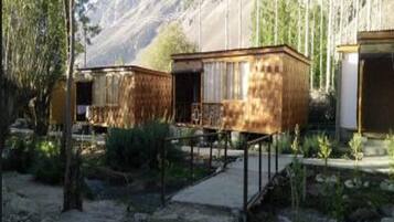 Fassade der Unterkunft