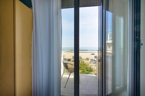 Economy-Doppelzimmer, Balkon | Ausblick vom Zimmer