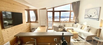 Lovely 3 room with exceptional view in the heart of Avoriaz (ski-in/ski out!)