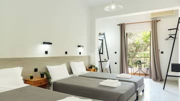 Studio (Triple) | Tirai kedap cahaya, Wi-Fi gratis, dan seprai linen