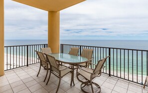 Outdoor dining - The Oasis at Orange Beach, formerly known as Phoenix West II, Unit 1509 (Orange Beach)