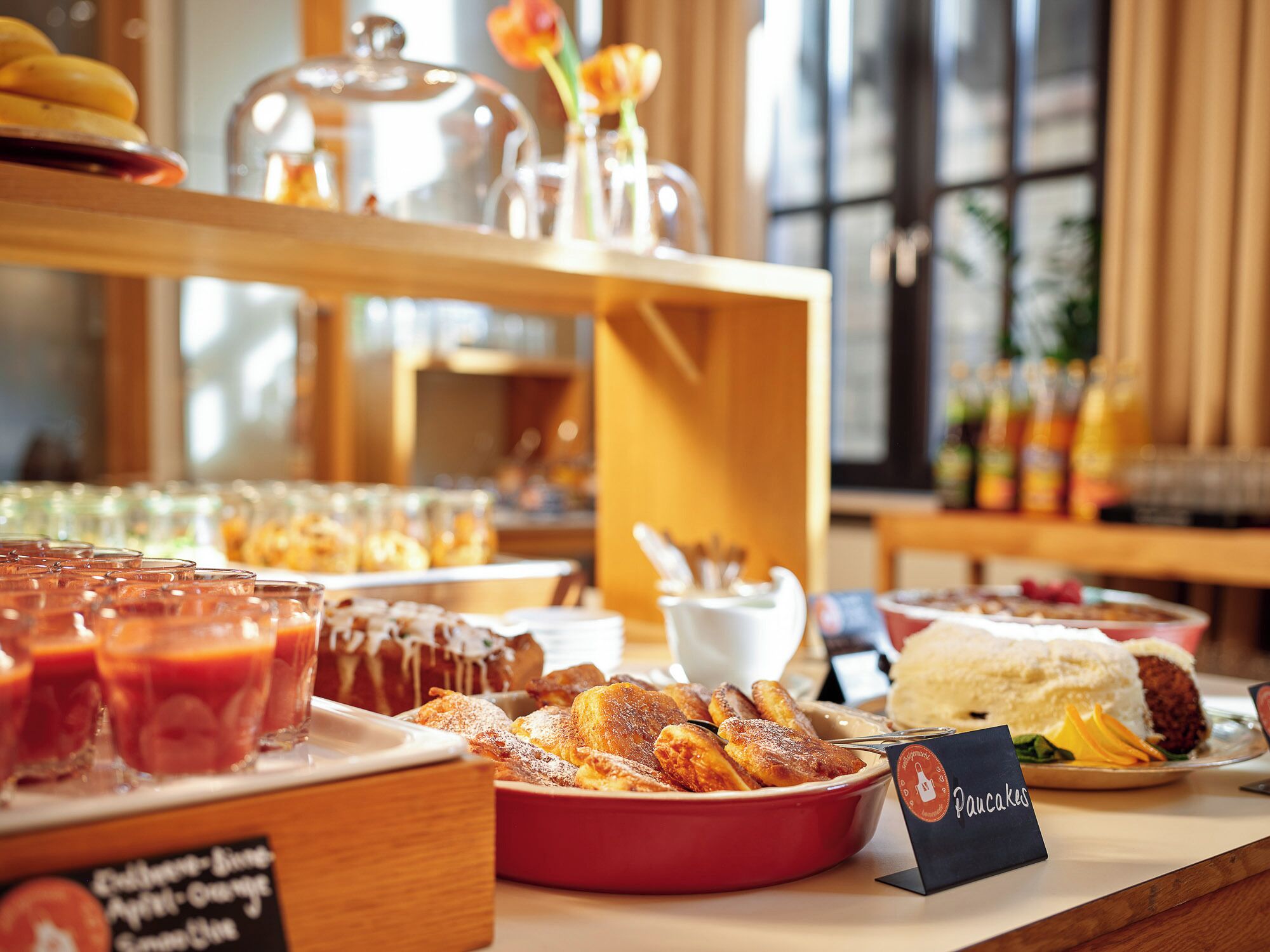 Gratis frukost med lokala rätter varje dag 