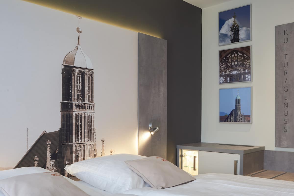 relax double room | hypo-allergenic bedding, minibar, in-room safe, desk