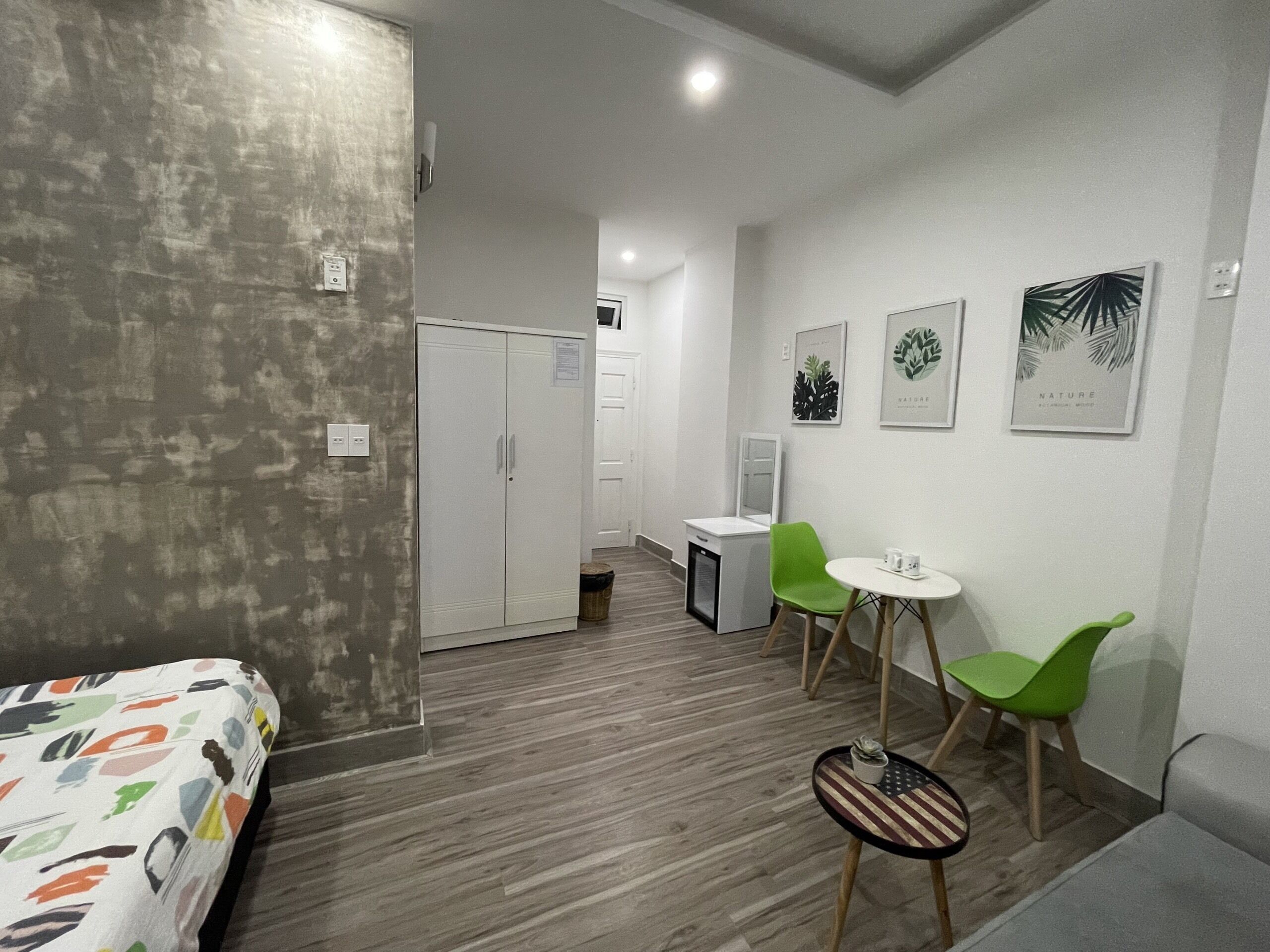 luxury double room | desk, laptop workspace, soundproofing, free wifi