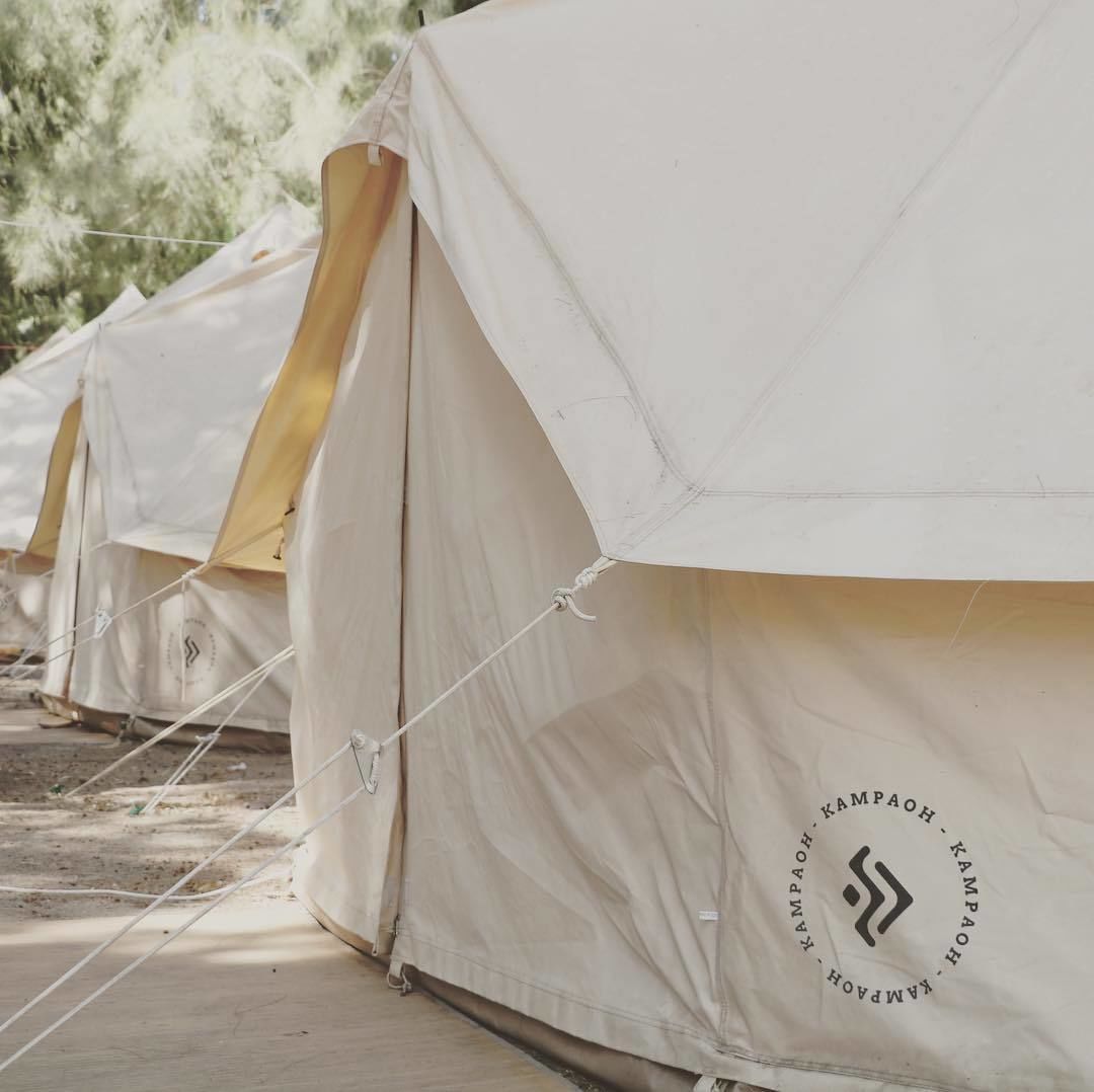 Lều, phòng tắm dùng chung (Bell XL - 1 Futon/Every 2 Occupants) | Nôi (giường cho trẻ sơ sinh) miễn phí 