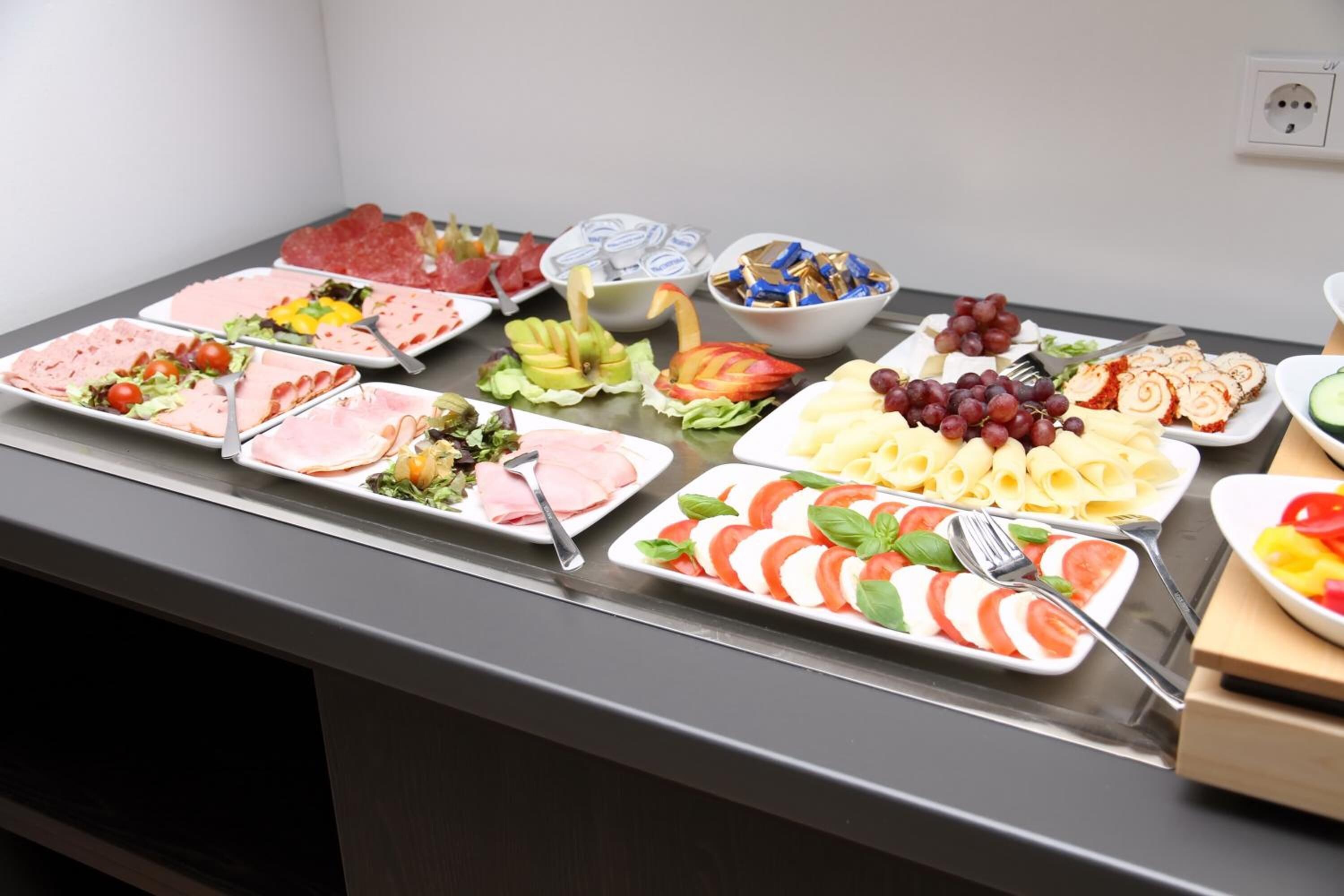 daily buffet breakfast (eur 10.00 per person)