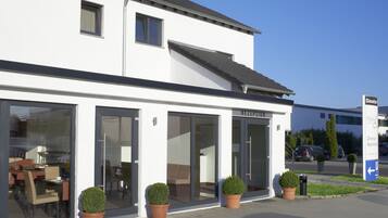 Fassade der Unterkunft