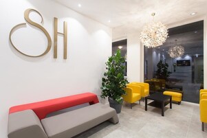 Zona de estar del vestíbulo