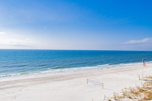 On the beach - Seawind 509 | Gorgeous, Comfortable Beach Front Condo! Great Location - walk to everything! (Gulf Shores)