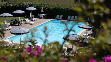 Sæsonbestemt udendørs pool