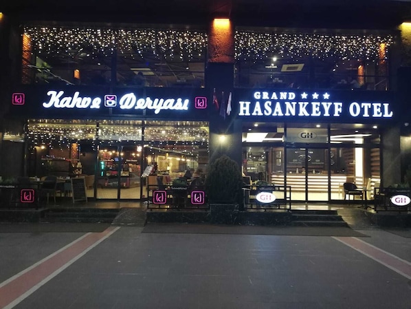 Façade de l’hébergement