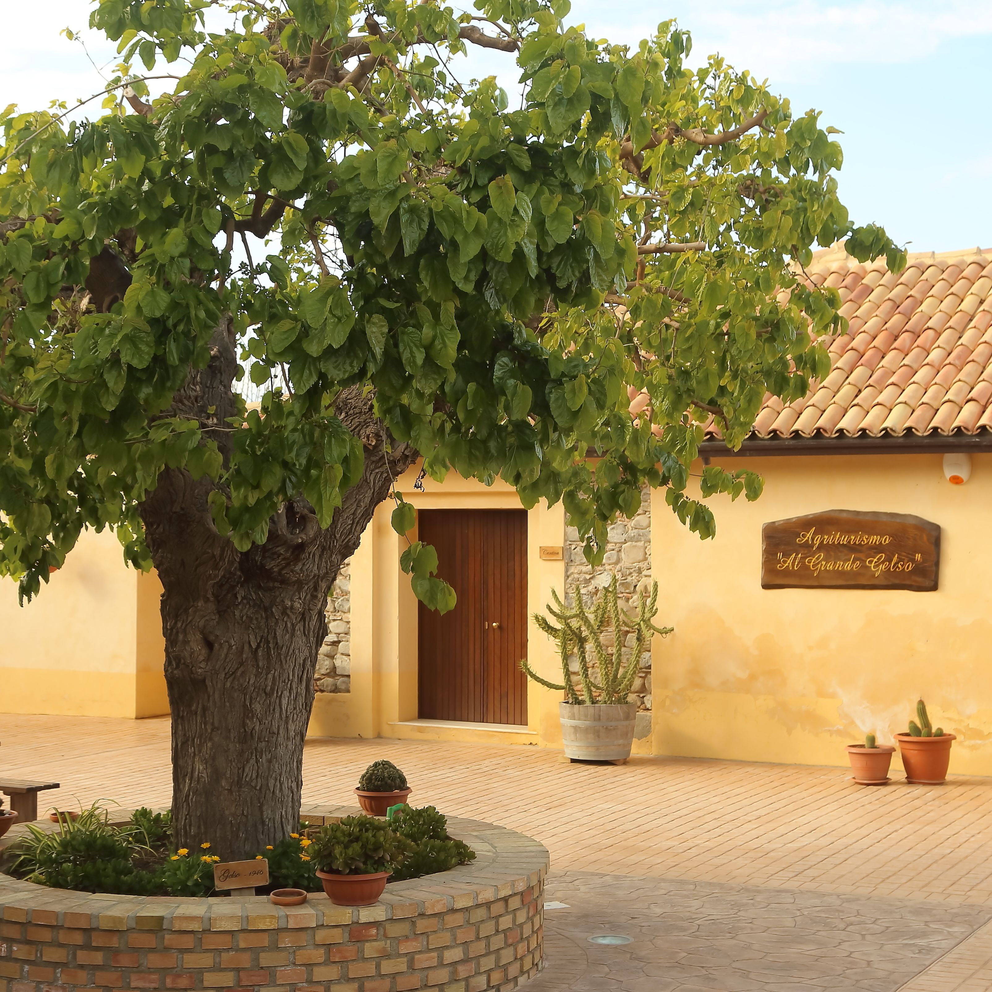 Fassade der Unterkunft