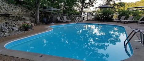 Una piscina techada