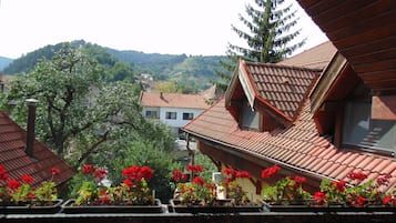 Blick von der Unterkunft