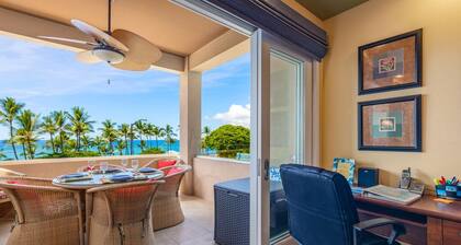 Aloha Condos, Beach Villas at Kahaluu, Villa 1-202, Beach View, AC
