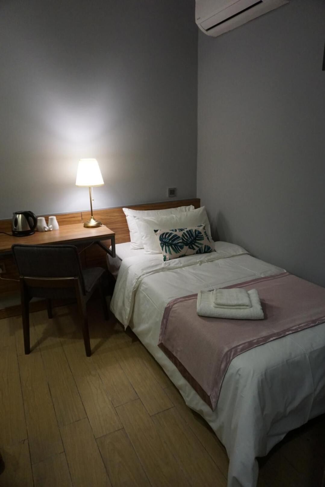 premium bedding, desk, iron/ironing board, free wifi