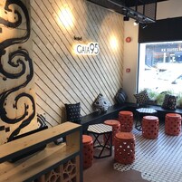 Sala de estar en el lobby