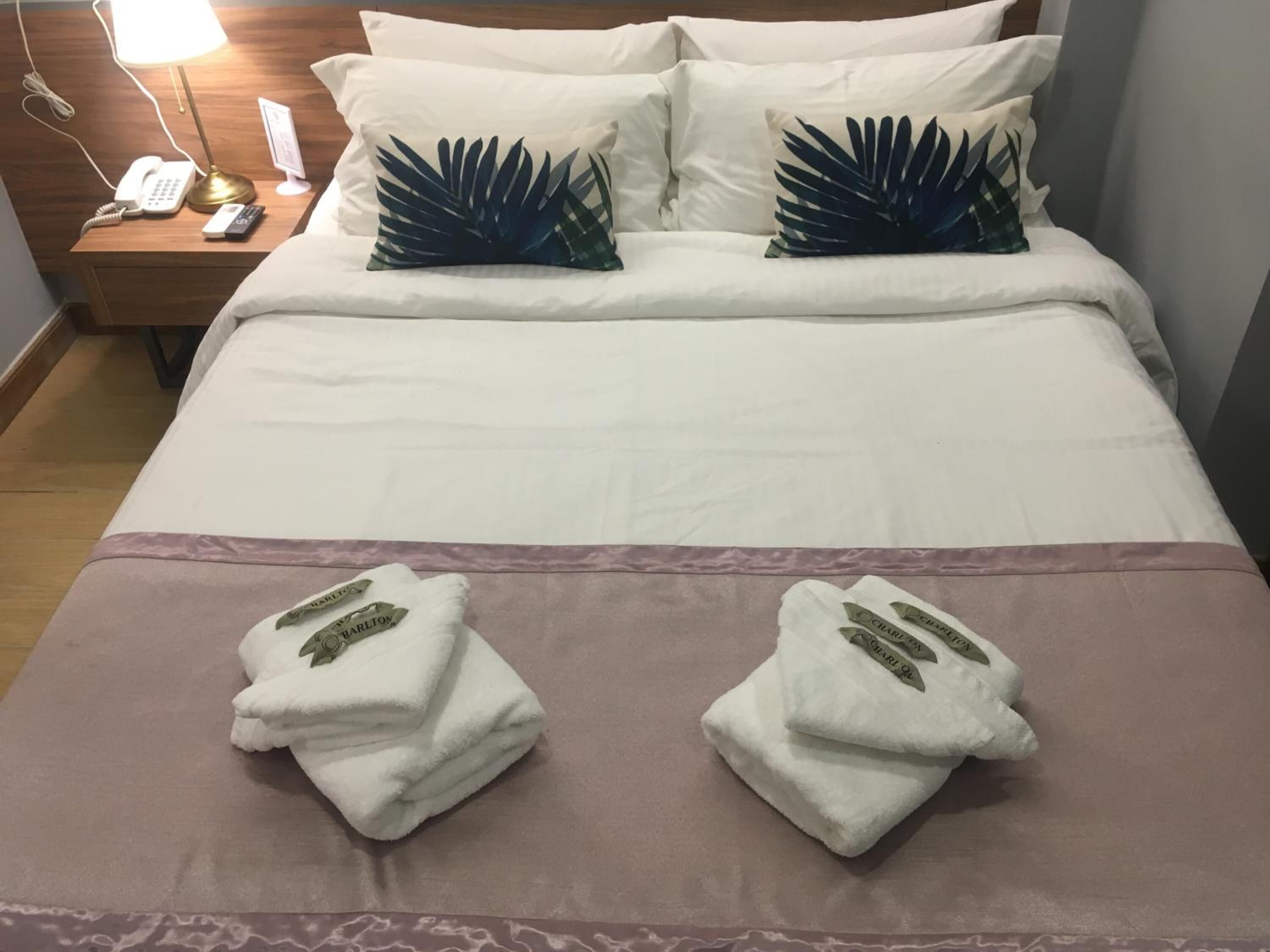 premium bedding, desk, iron/ironing board, free wifi