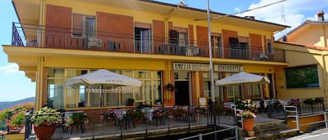 Façade de l’hébergement