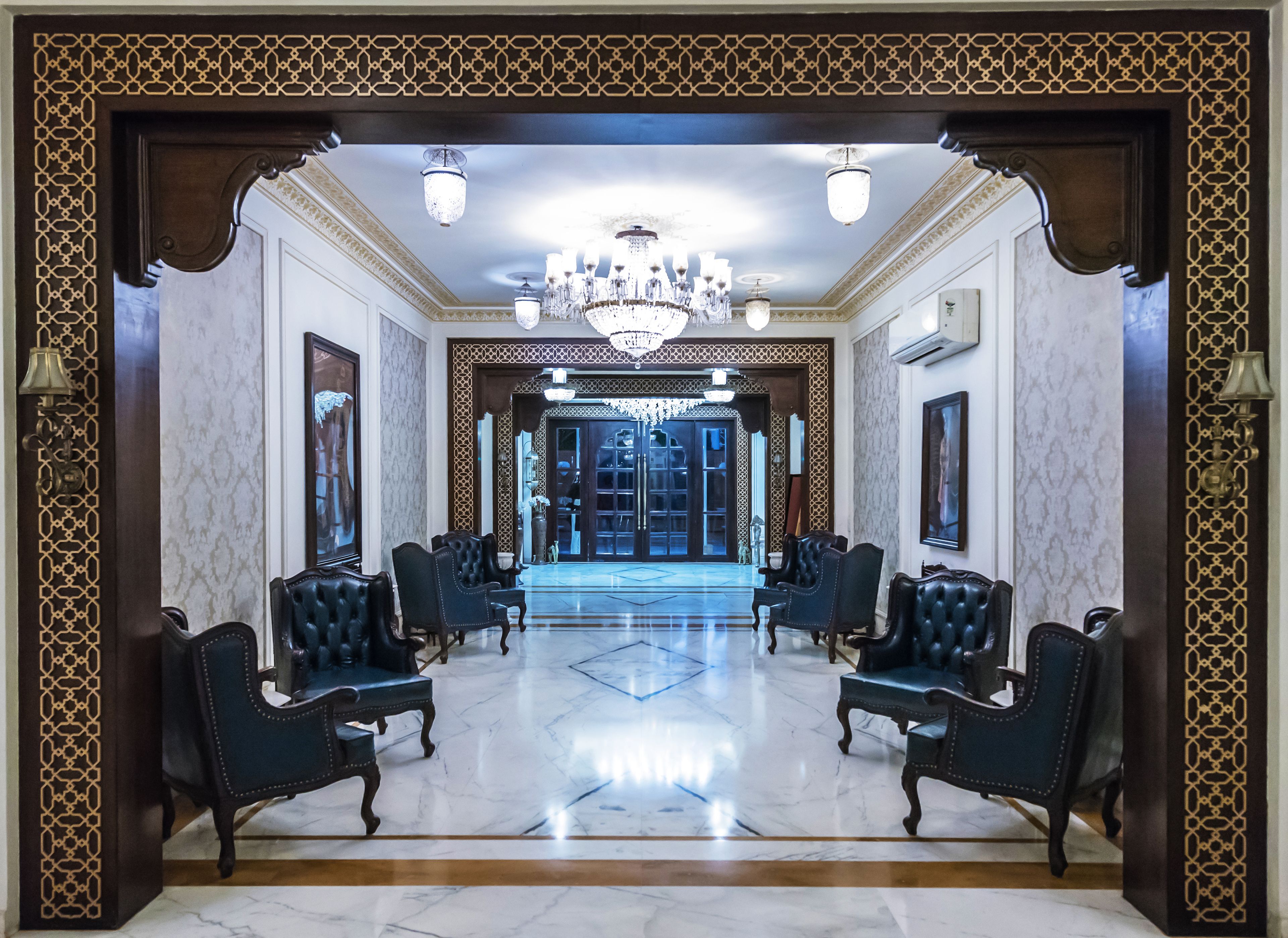 Lobby sitting area