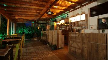 Majoituspaikan sisäänkäynti